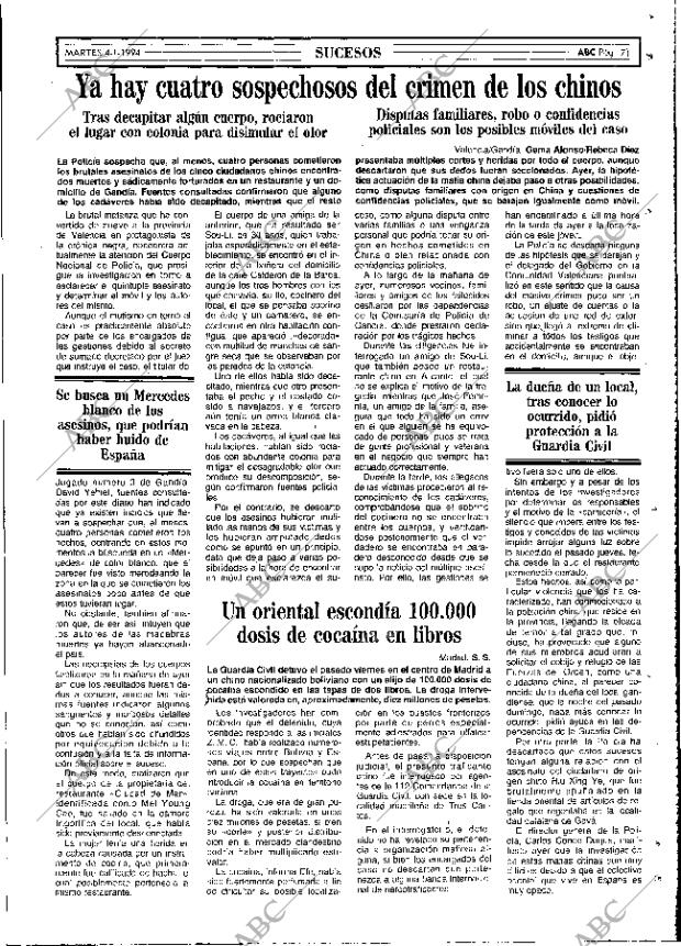 ABC MADRID 04-01-1994 página 71