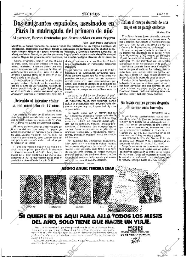 ABC MADRID 04-01-1994 página 73