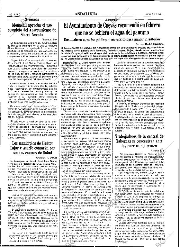 ABC SEVILLA 06-01-1994 página 46