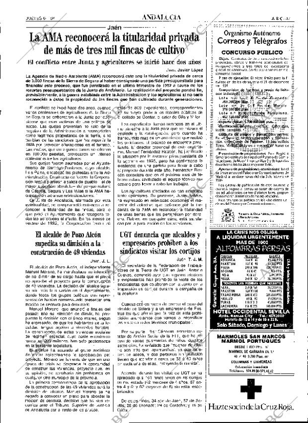 ABC SEVILLA 06-01-1994 página 47