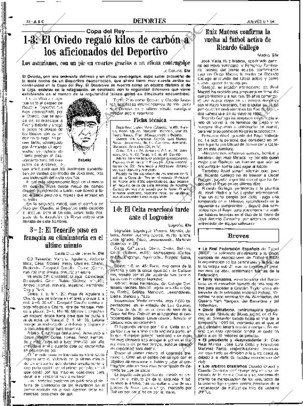 ABC SEVILLA 06-01-1994 página 84