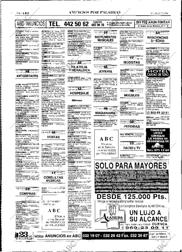 ABC MADRID 07-01-1994 página 106