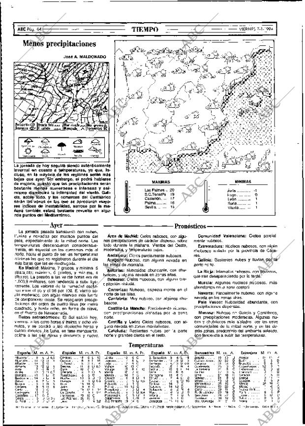 ABC MADRID 07-01-1994 página 64