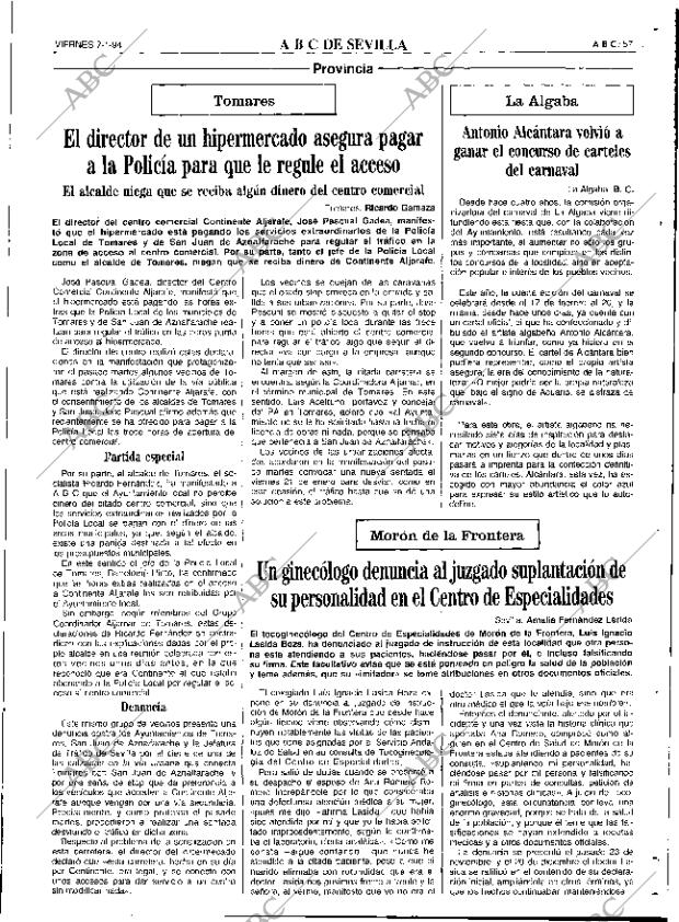 ABC SEVILLA 07-01-1994 página 57