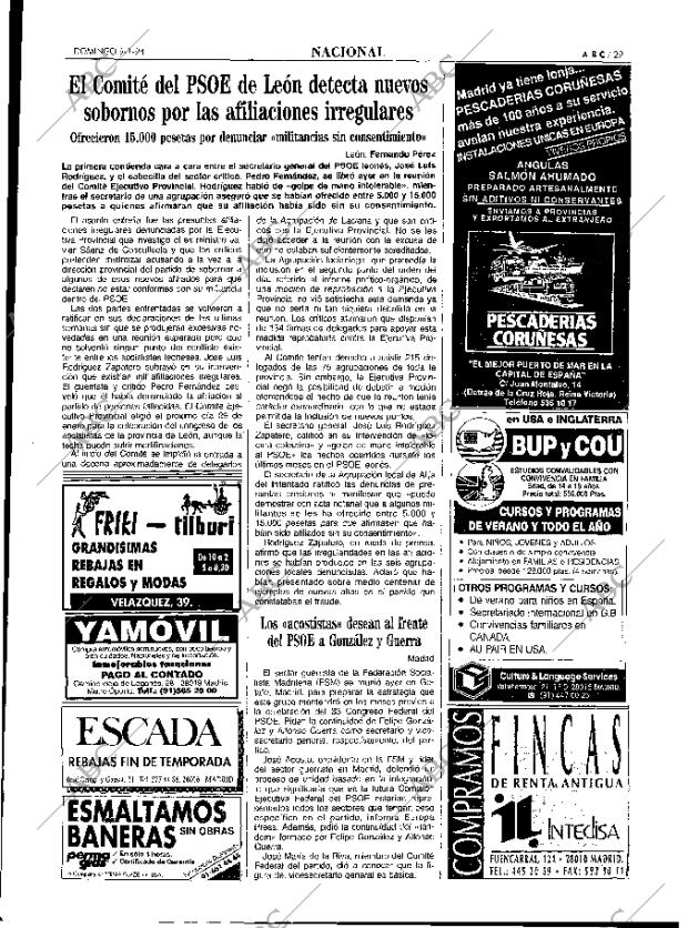 ABC MADRID 09-01-1994 página 29