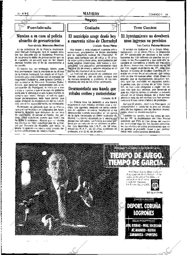 ABC MADRID 09-01-1994 página 70