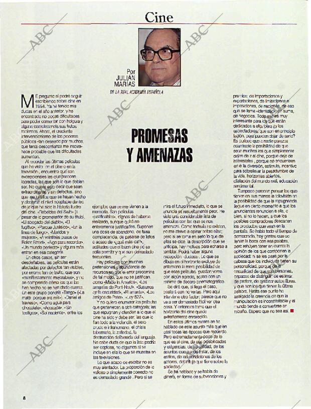 BLANCO Y NEGRO MADRID 09-01-1994 página 8