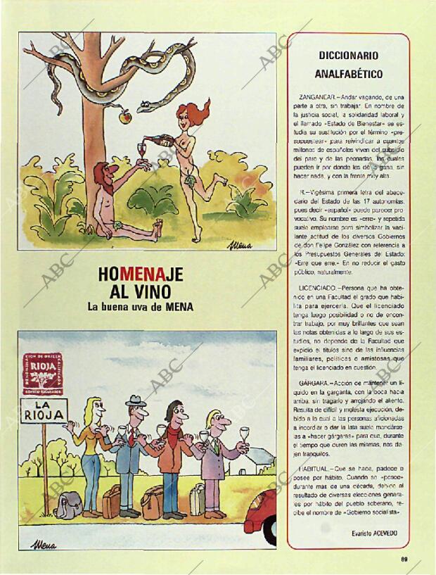 BLANCO Y NEGRO MADRID 09-01-1994 página 89