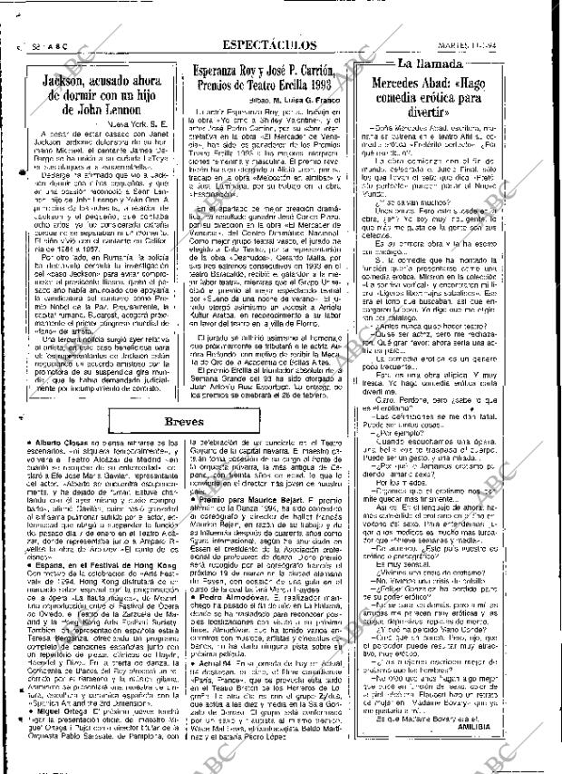 ABC MADRID 11-01-1994 página 88