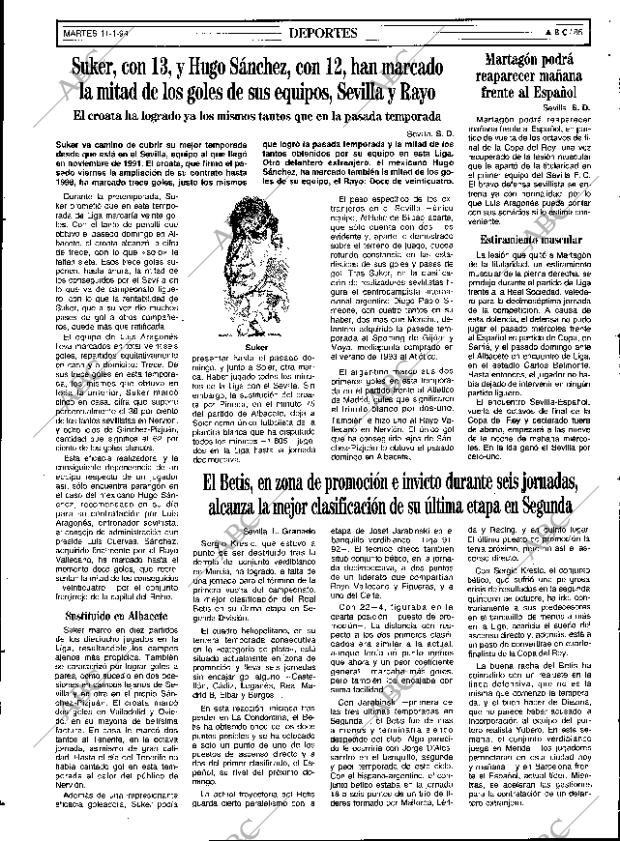 ABC SEVILLA 11-01-1994 página 85