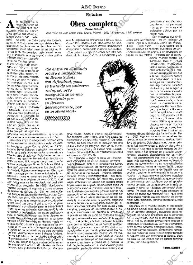 CULTURAL MADRID 14-01-1994 página 13