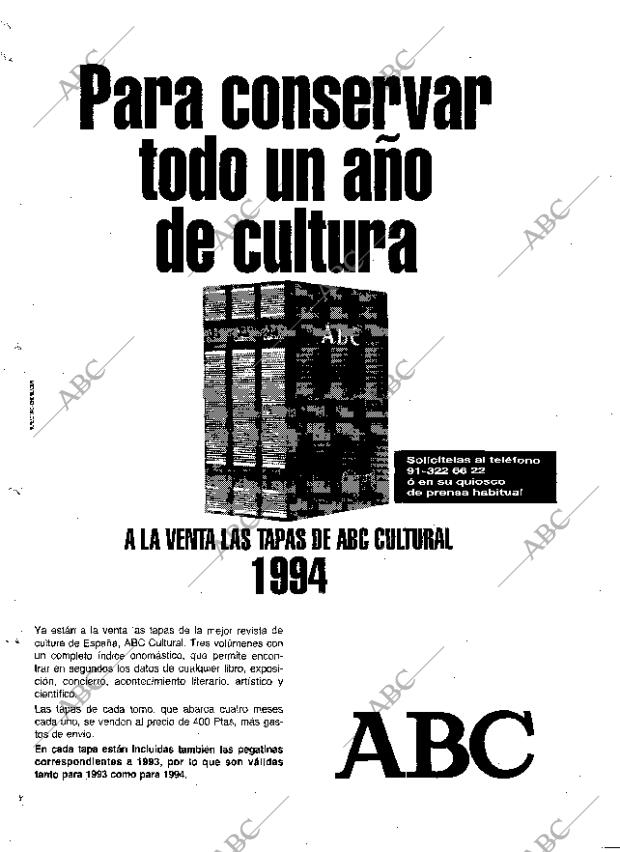 CULTURAL MADRID 14-01-1994 página 2