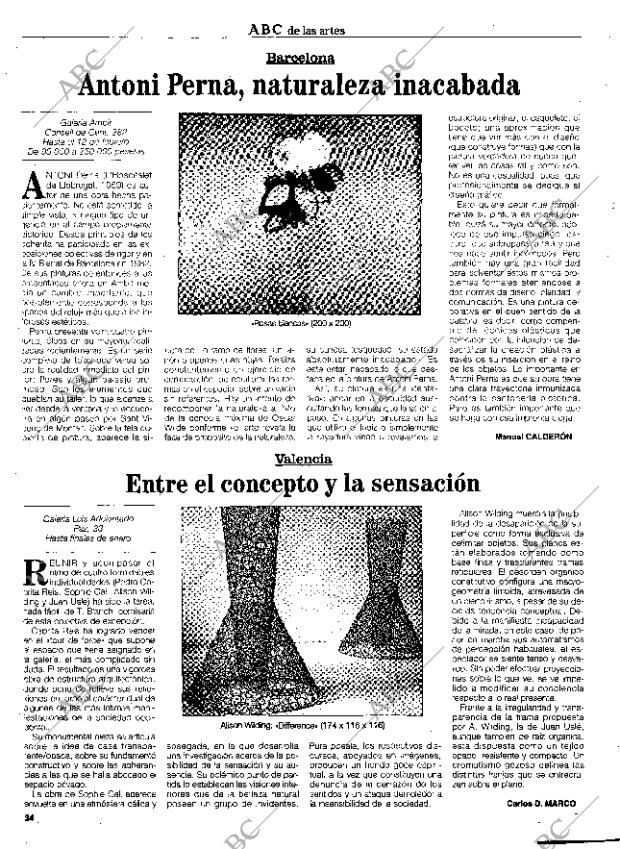CULTURAL MADRID 14-01-1994 página 34