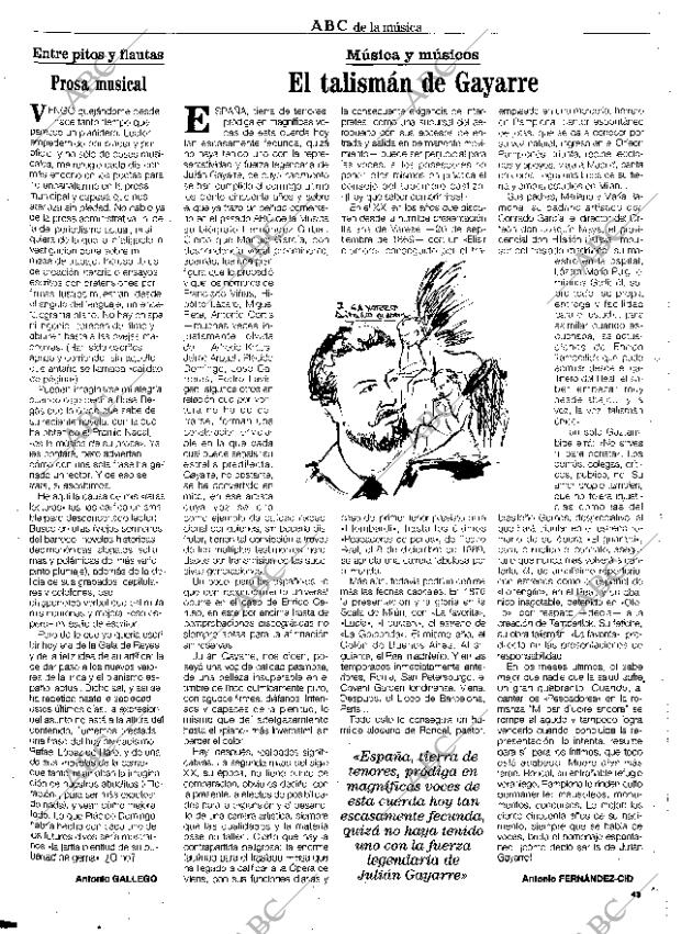 CULTURAL MADRID 14-01-1994 página 43