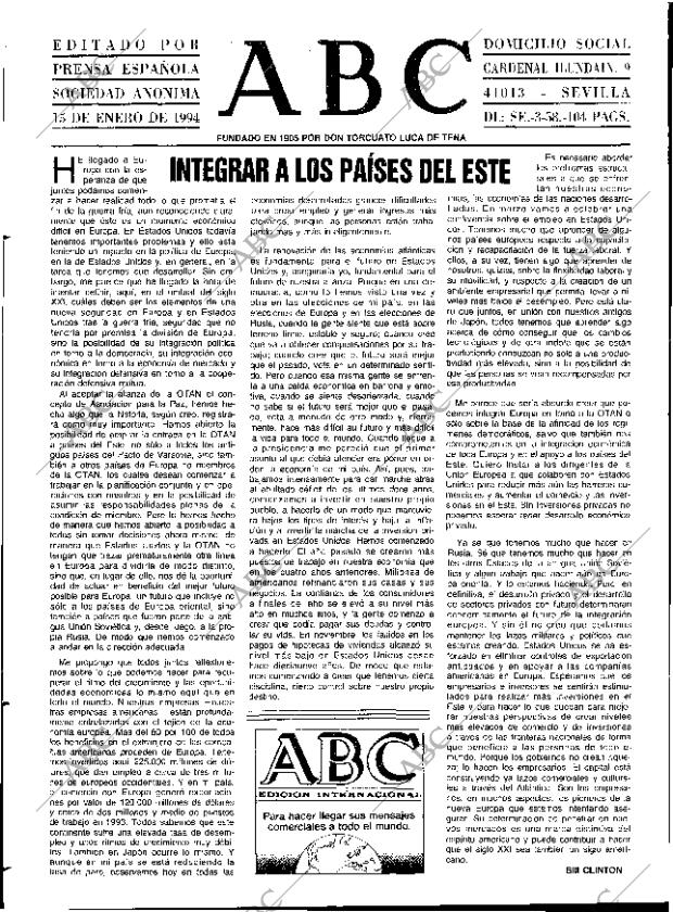 ABC SEVILLA 15-01-1994 página 3