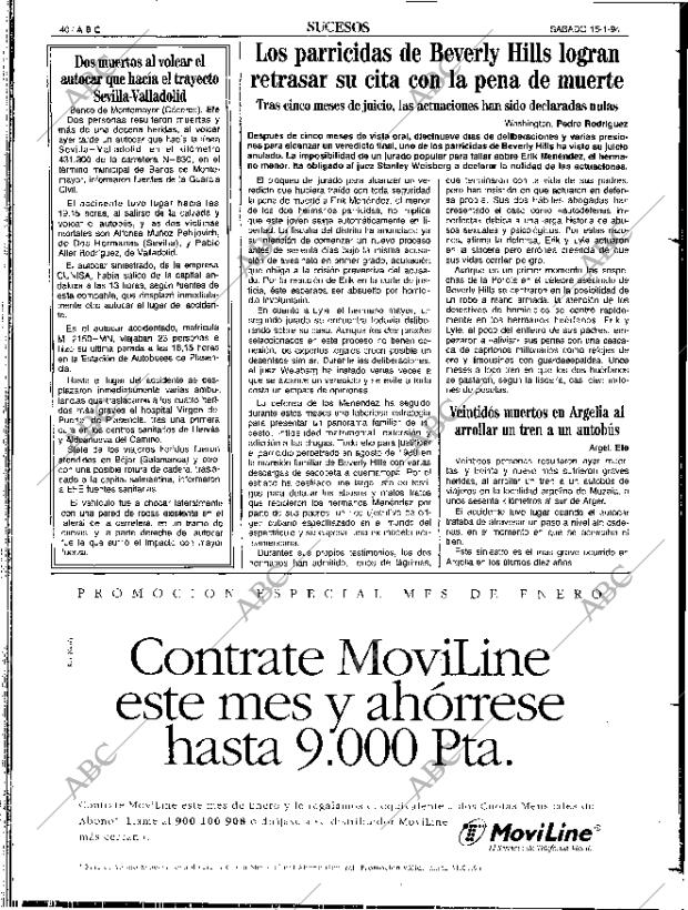 ABC SEVILLA 15-01-1994 página 40