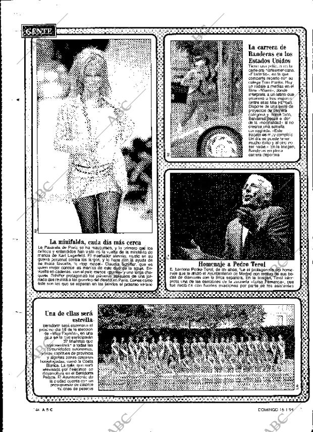 ABC MADRID 16-01-1994 página 144
