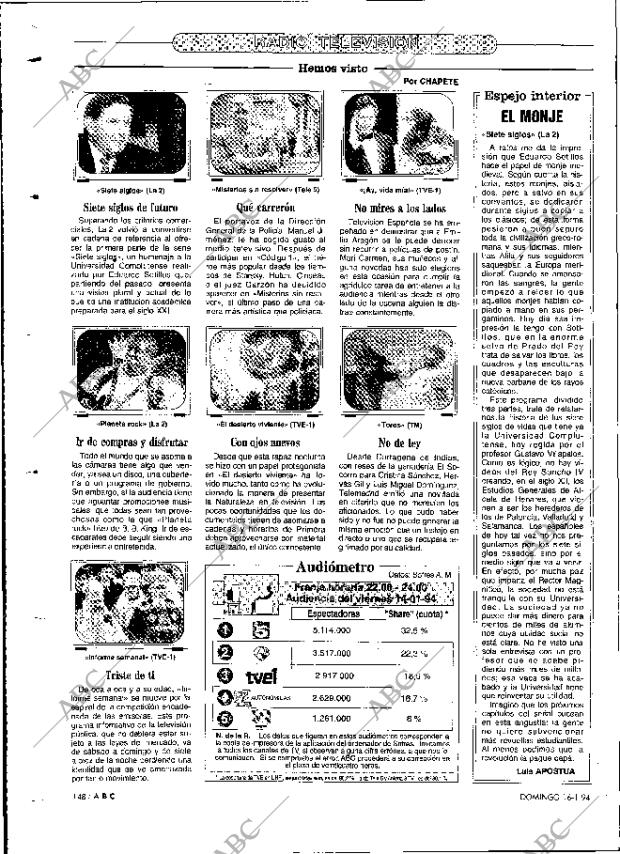 ABC MADRID 16-01-1994 página 148