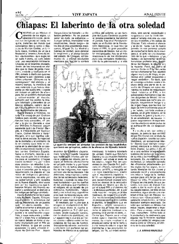ABC MADRID 16-01-1994 página 41