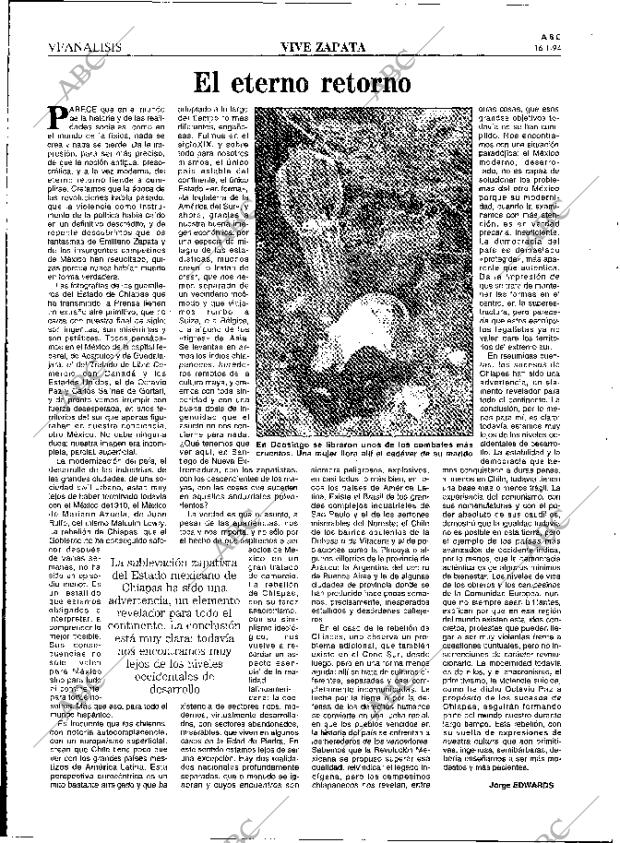 ABC MADRID 16-01-1994 página 44