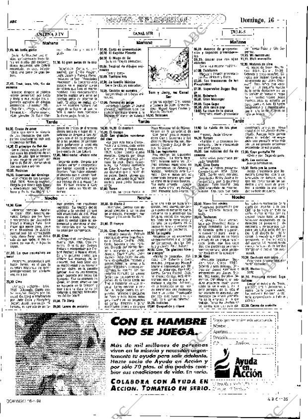 ABC SEVILLA 16-01-1994 página 135