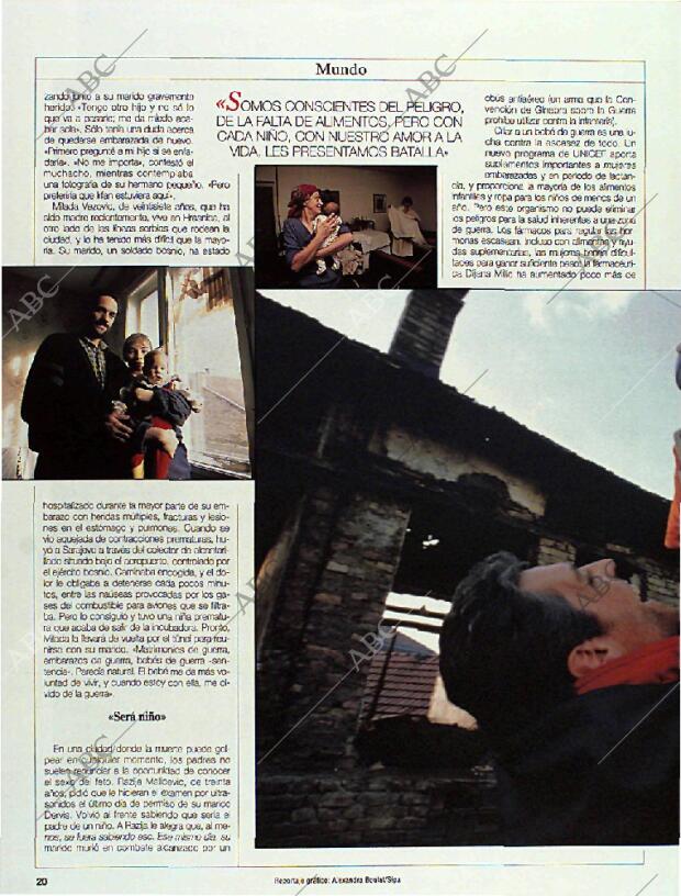 BLANCO Y NEGRO MADRID 16-01-1994 página 20