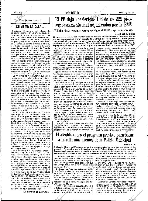 ABC MADRID 18-01-1994 página 58