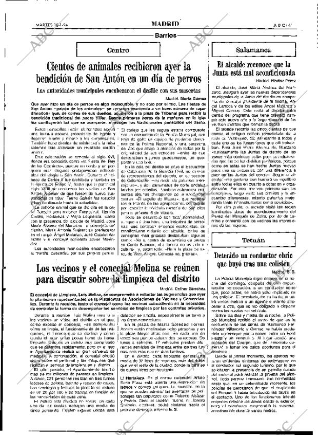 ABC MADRID 18-01-1994 página 61