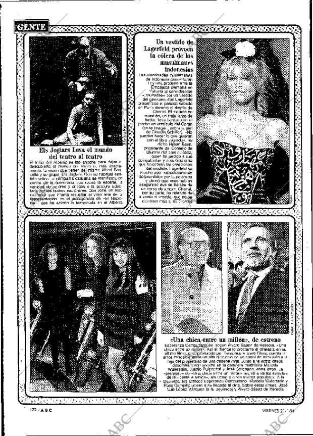 ABC MADRID 21-01-1994 página 122