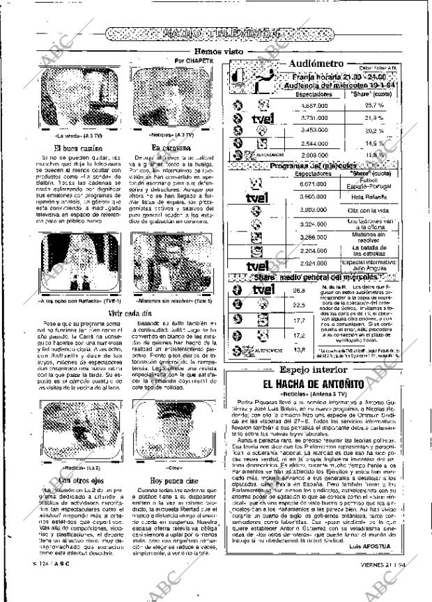 ABC MADRID 21-01-1994 página 124