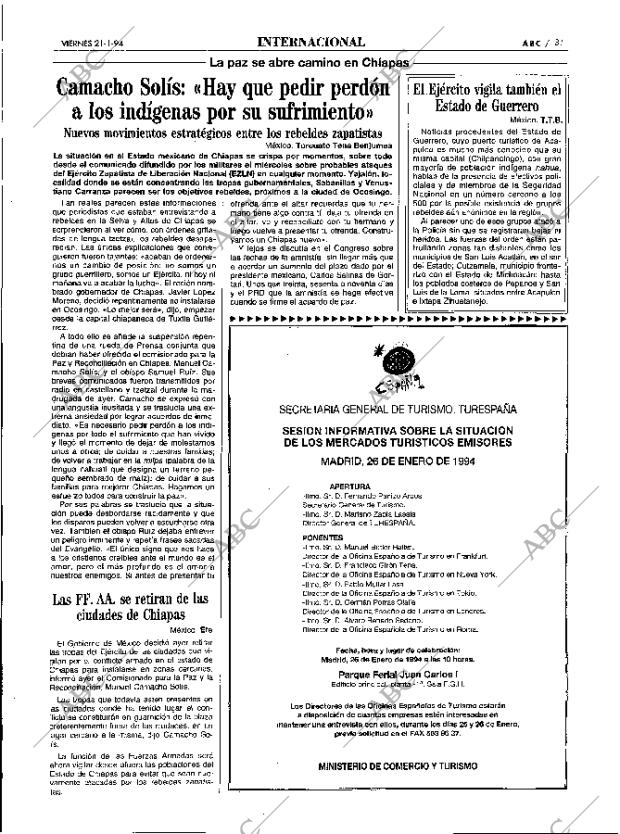 ABC MADRID 21-01-1994 página 31