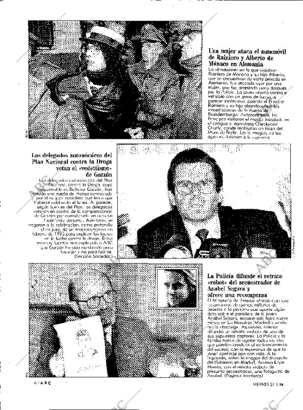 ABC MADRID 21-01-1994 página 6