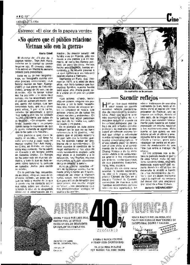 ABC MADRID 21-01-1994 página 81