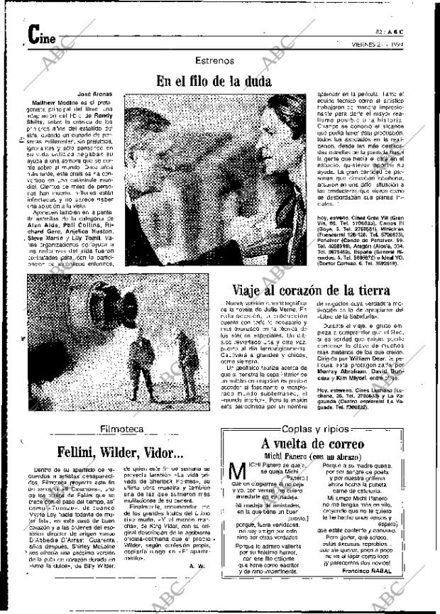 ABC MADRID 21-01-1994 página 82