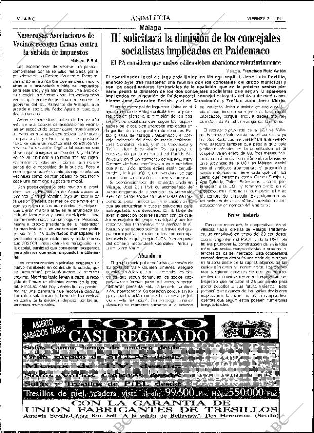 ABC SEVILLA 21-01-1994 página 38