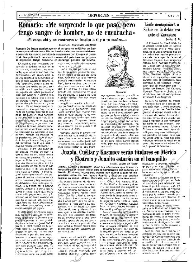 ABC SEVILLA 21-01-1994 página 75