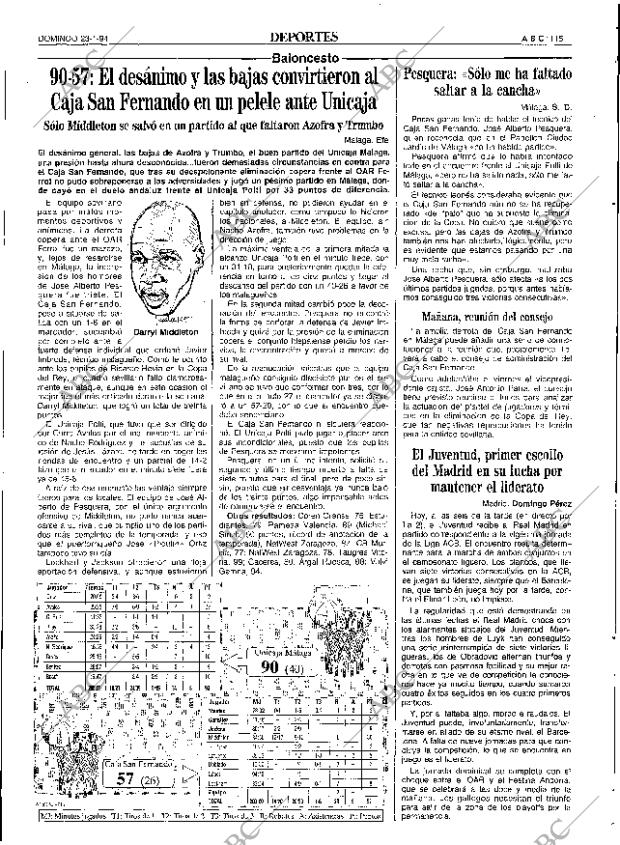 ABC SEVILLA 23-01-1994 página 115