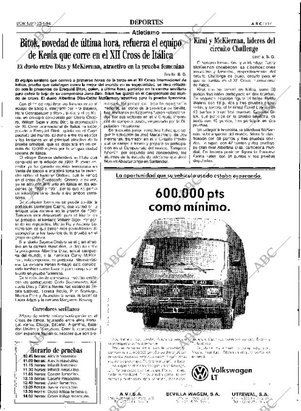 ABC SEVILLA 23-01-1994 página 117