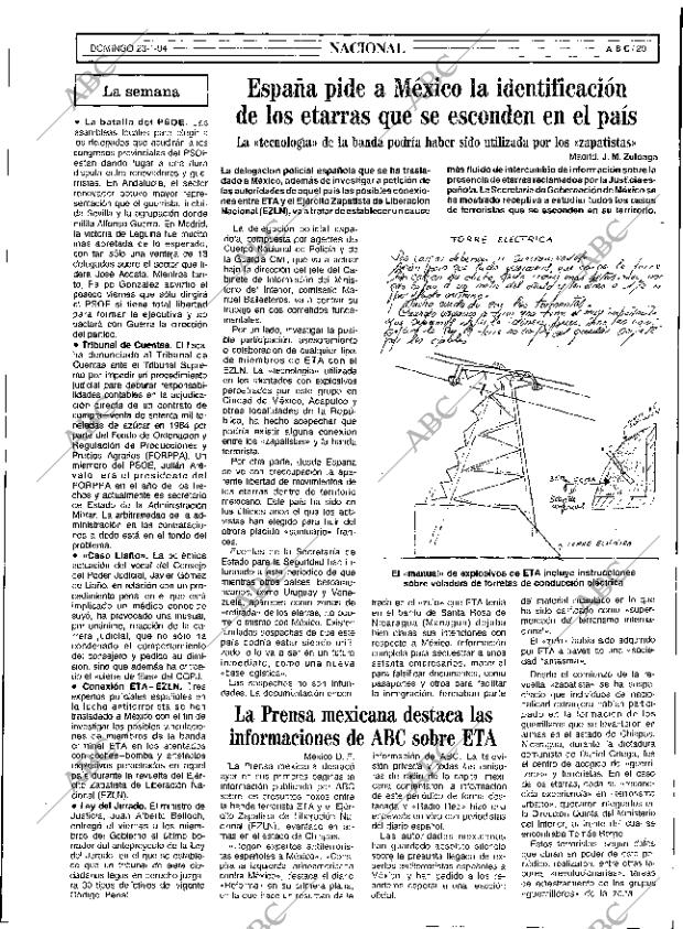 ABC SEVILLA 23-01-1994 página 29