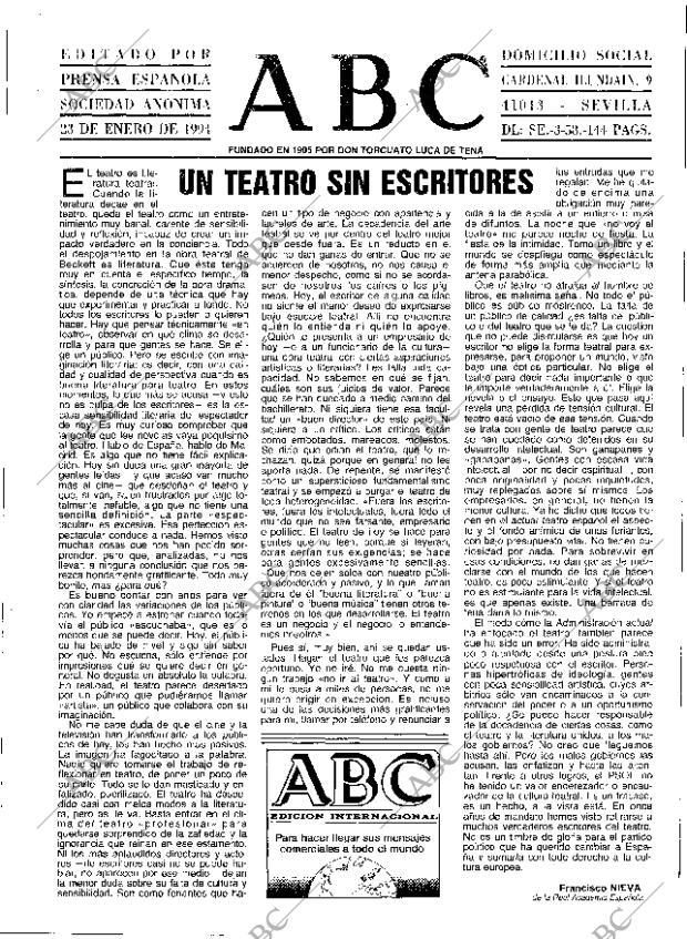 ABC SEVILLA 23-01-1994 página 3