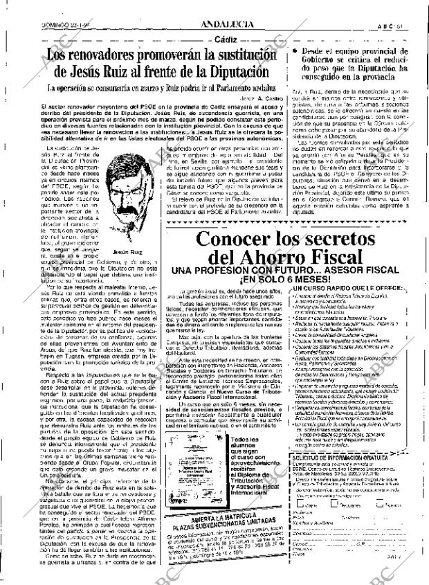 ABC SEVILLA 23-01-1994 página 51