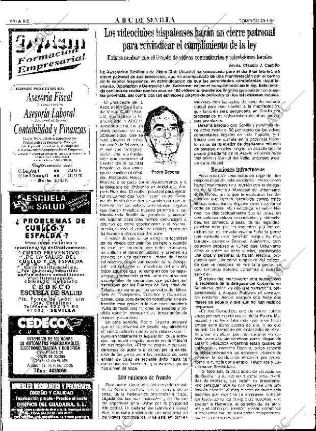 ABC SEVILLA 23-01-1994 página 68