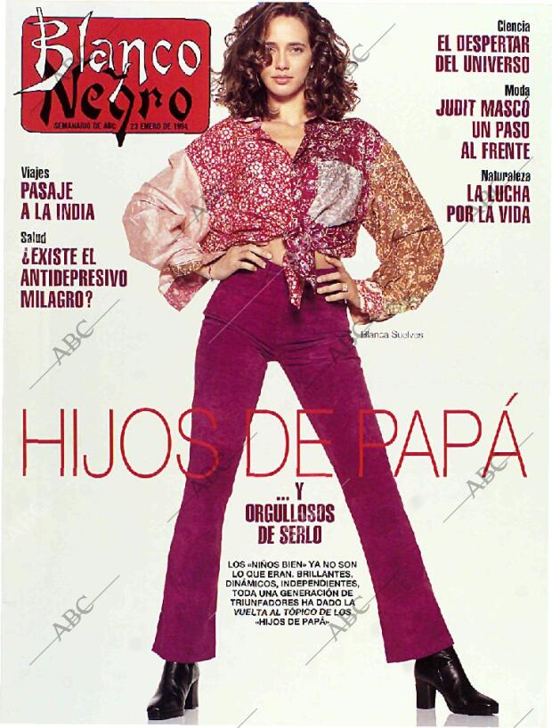 BLANCO Y NEGRO MADRID 23-01-1994 página 1