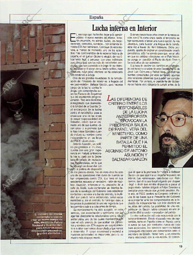 BLANCO Y NEGRO MADRID 23-01-1994 página 15
