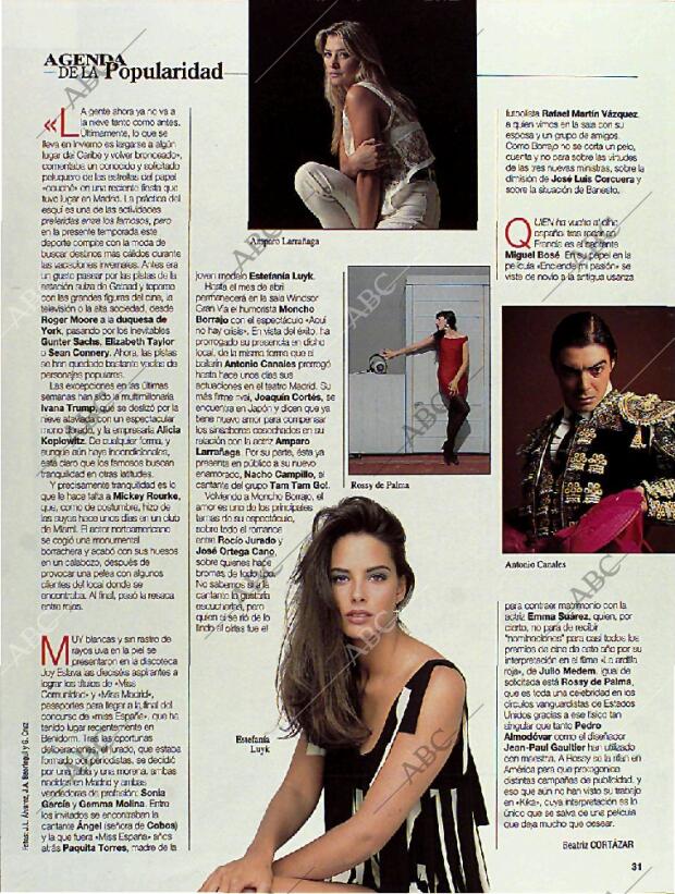 BLANCO Y NEGRO MADRID 23-01-1994 página 31