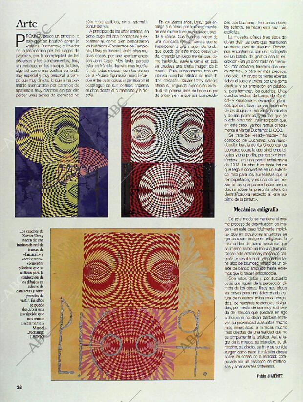 BLANCO Y NEGRO MADRID 23-01-1994 página 38