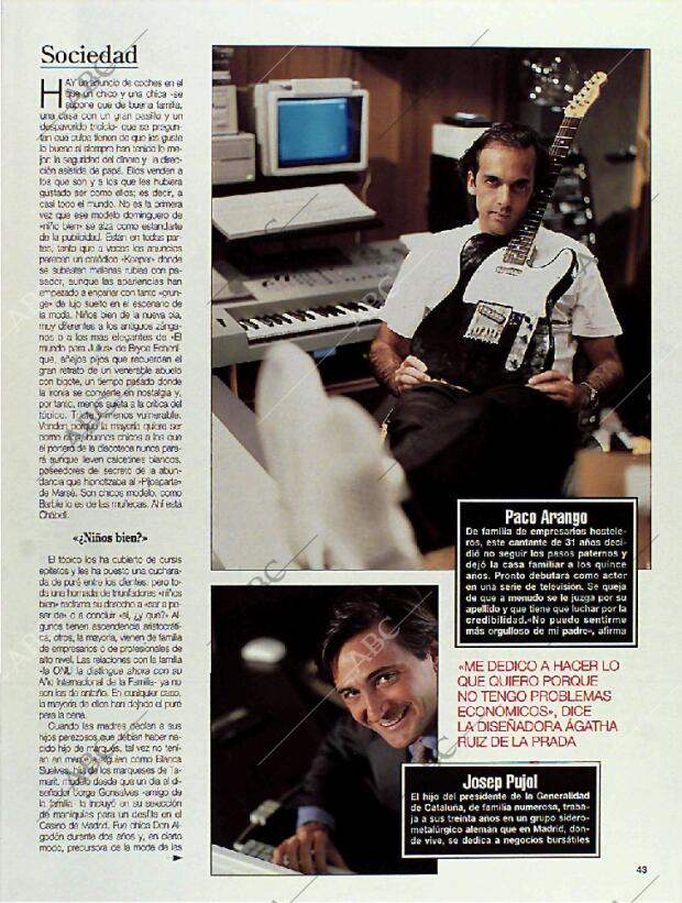 BLANCO Y NEGRO MADRID 23-01-1994 página 43