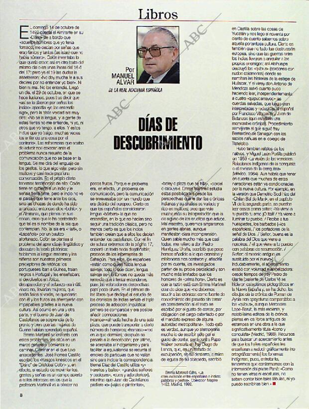 BLANCO Y NEGRO MADRID 23-01-1994 página 8