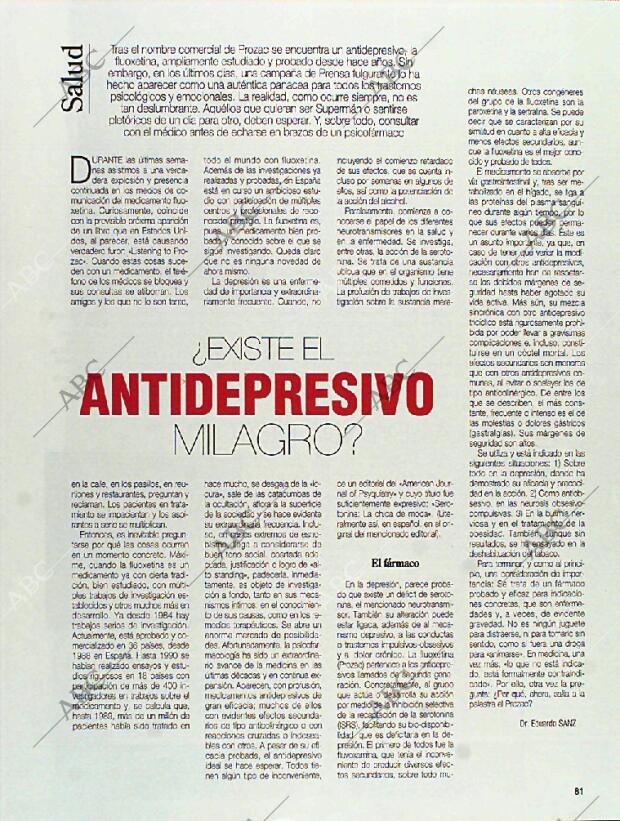 BLANCO Y NEGRO MADRID 23-01-1994 página 81