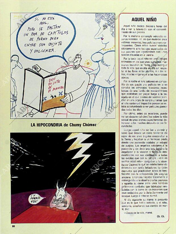 BLANCO Y NEGRO MADRID 23-01-1994 página 88